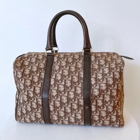 Vintage Christian Dior Trotter tote bag from 70s - Picture 2 of 12